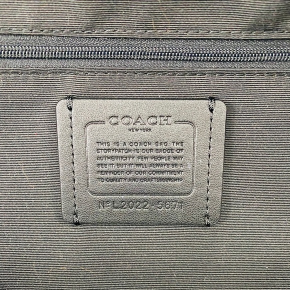 COACH Signature Court Backpack - Picture 11 of 12